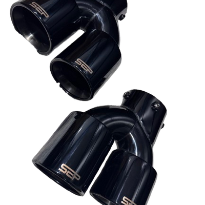 Gloss Black Exhaust Tips For G20/G22/G42